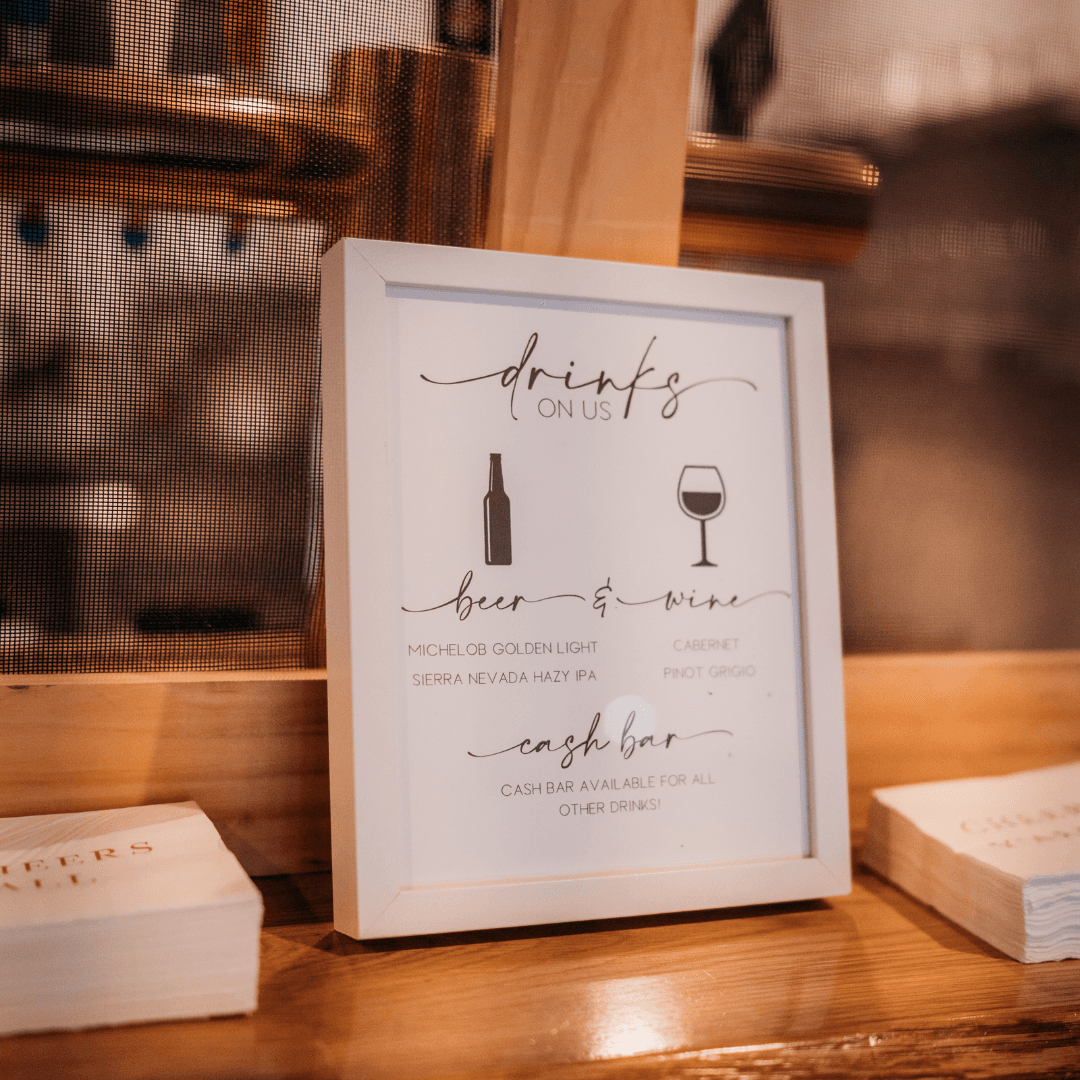 Bar & Drink Menus